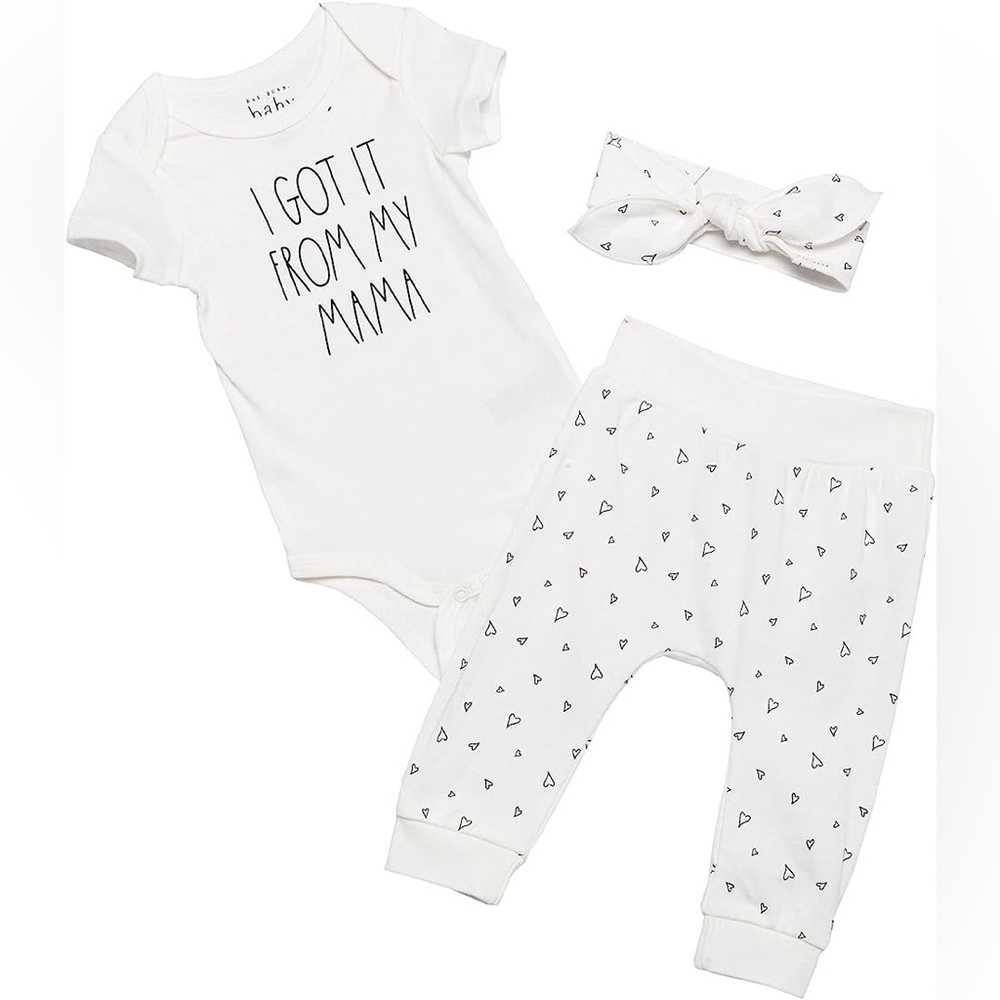 Rae Dunn Baby 3 Piece Set